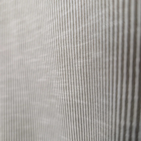 DONNI. Anthropologie Soft Ribbed Cardigan Sweater Gray Stripe One Size Fits All - Picture 7 of 10